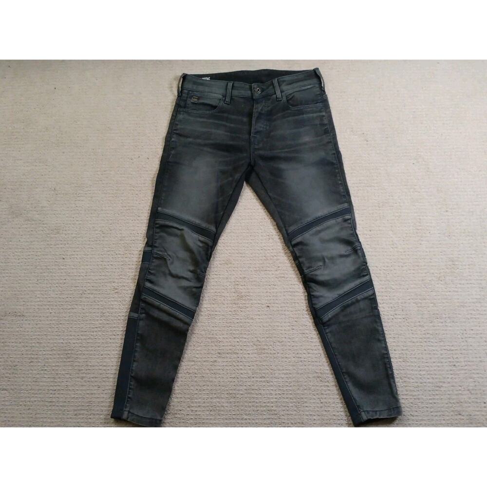 G Star Raw Motac 3D Slim Jeans Mens 32W X 29L Button Fly